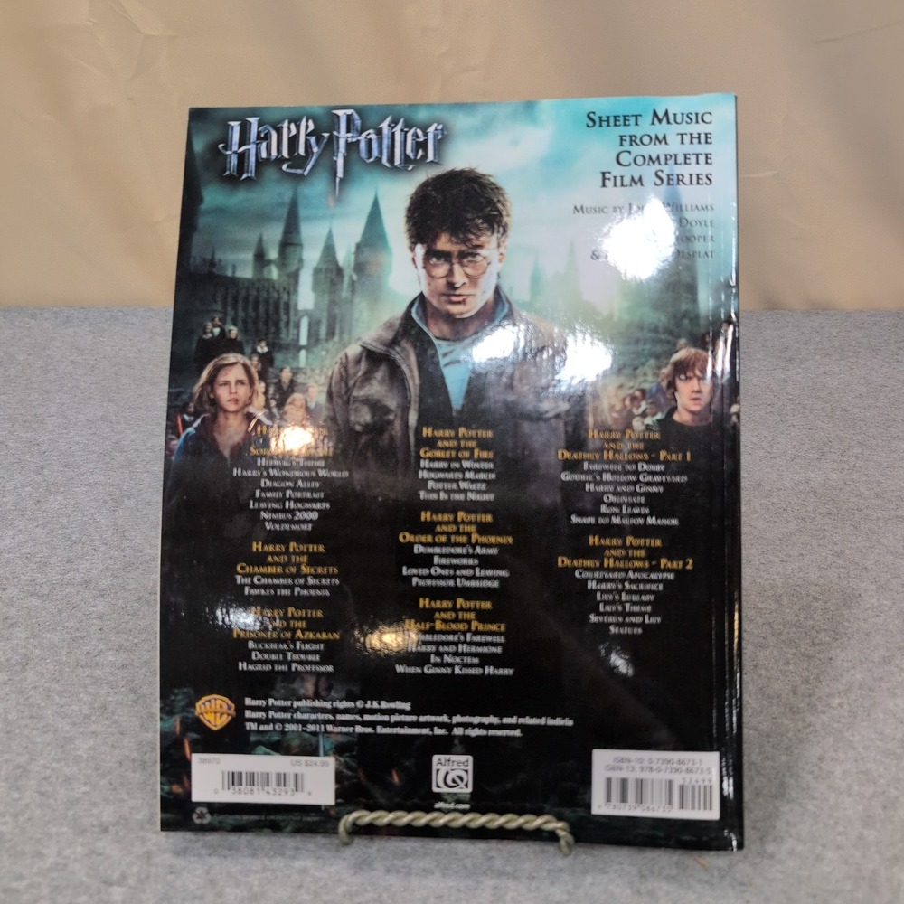 Harry Potter Sheet Music from the Complete Film Series Piano Solos Alfred Music - Picture 2 of 3